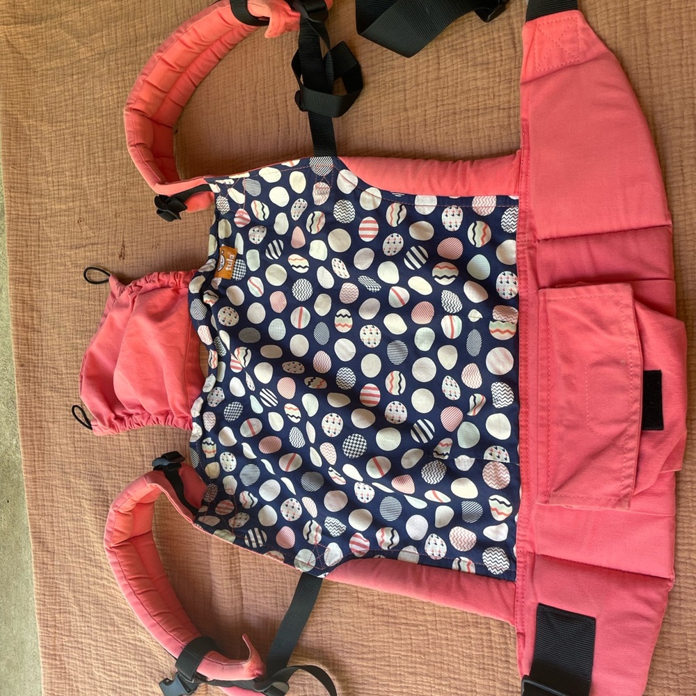 Tula Pink and Blue Bag with Playful Design